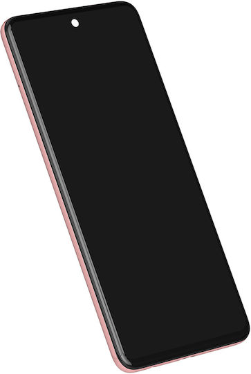 Ecran Samsung Samsung Galaxy A51 LCD + Ecran Tactil + Șasiu Original Rose Gold