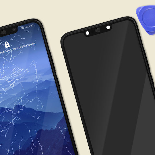 Clappio Lcd Screen + Touch Glass Huawei Mate 20 Lite Chassis Black