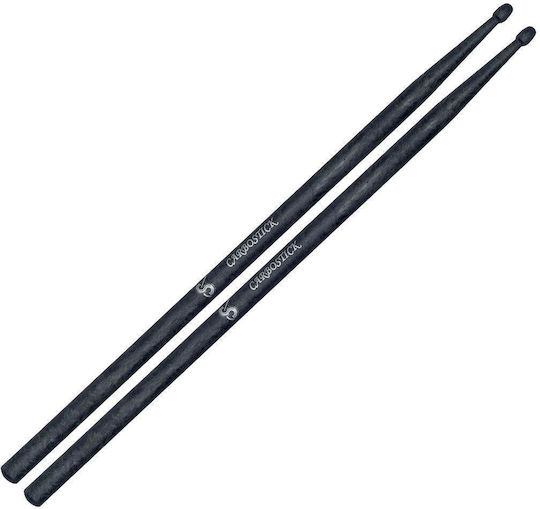 Carbostick Carbon Drumsticks Drums CTL Premium 5A with Tip Shape Drop