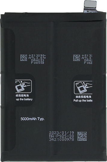 Baterie internă Clappio Oneplus Nord 3 5G 5000mAh Model BLP925 Negru