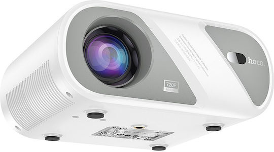 Hoco DT1 Proiector LCD HD LED cu Wi-Fi Alb