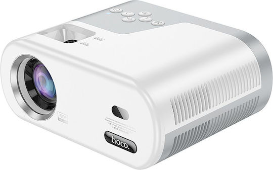 Hoco DT2 Mini Projector LCD HD Λάμπας LED με Wi-Fi