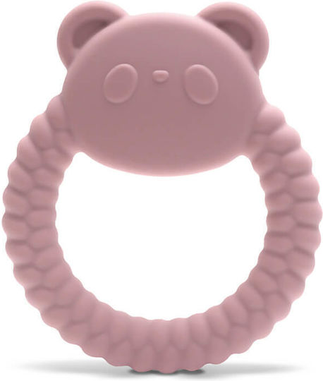 Lorelli Panda Teething Ring made of Silicone for 0 m+