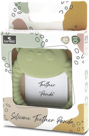 Lorelli Panda Teething Ring made of Silicone for 0 m+