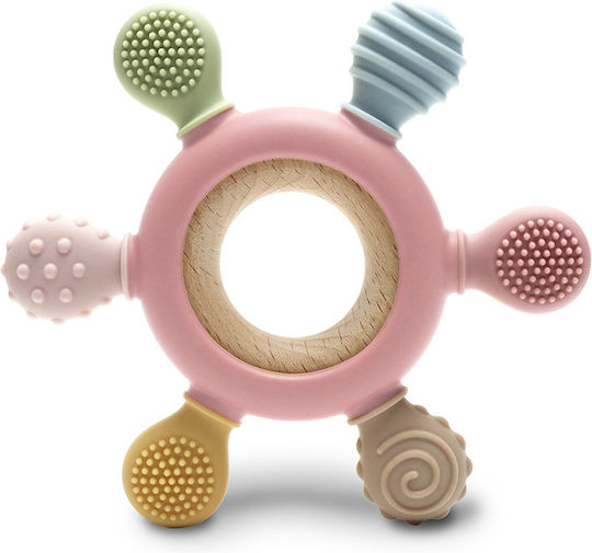 Lorelli Teething Ring made of Silicone for 0 m+