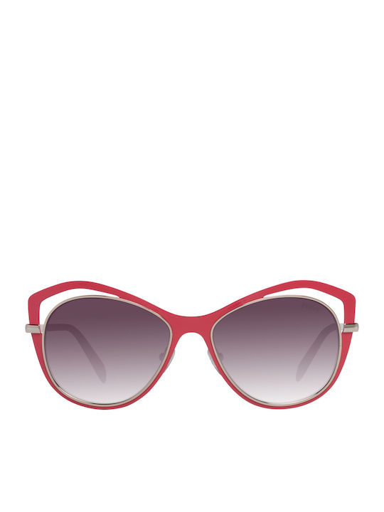 Emilio Pucci Ochelari de soare Κόκκινα cu Cadru & Violet Lentilă