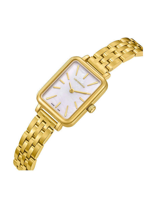 Lee Cooper Uhr mit Gold Metallarmband