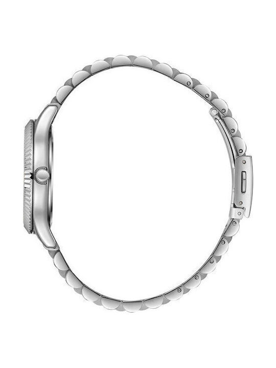 Lee Cooper Γυναικείο Ρολόι 35mm Μπαταρίας με Χρυσό Μεταλλικό Μπρασελέ