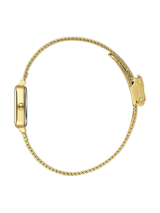 Lee Cooper Women's Watch with Gold Metal Bracelet