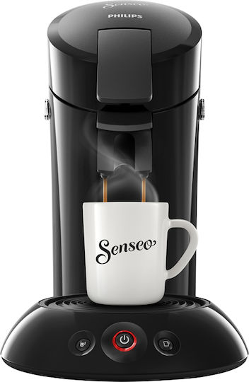 Philips Senseo Καφετιέρα για Κάψουλες Senseo Πίεσης 1bar Μαύρη