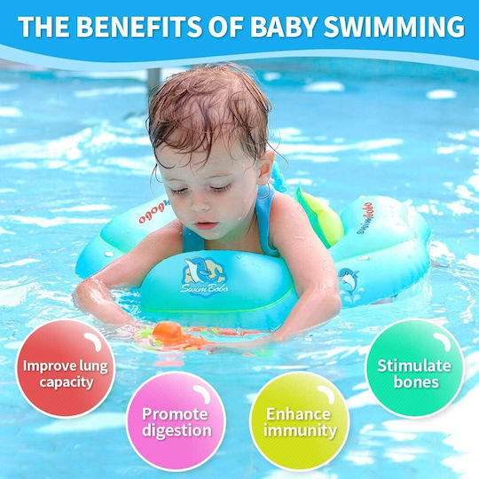 Swimbobo Schwimmtrainer Swimtrainer mit Sonnenschutz Grün