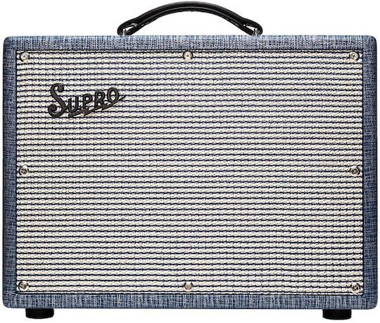 Supro 1642RT Titan Λαμπάτος Combo Ενισχυτής Ηλεκτρικής Κιθάρας 1 x 10" 50W Μπλε