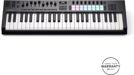 Novation Midi Controller Launchkey with 49 Keys Black