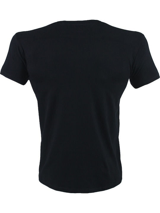 T-shirt Μαυρο