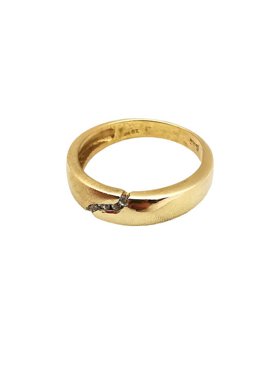 Kosmima1 Femeie Inel cu Zirconiu din Aur 14K