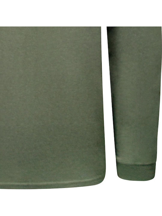 Polo Long Sleeve Blouse Khaki