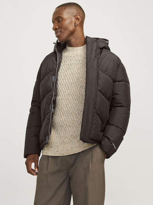 Jack & Jones Jacket Puffer Brown