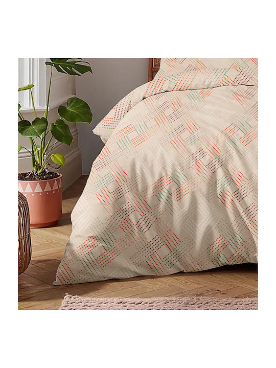 Cokitex Duvet Cover Flannel Single 160x250 Zuri Lime