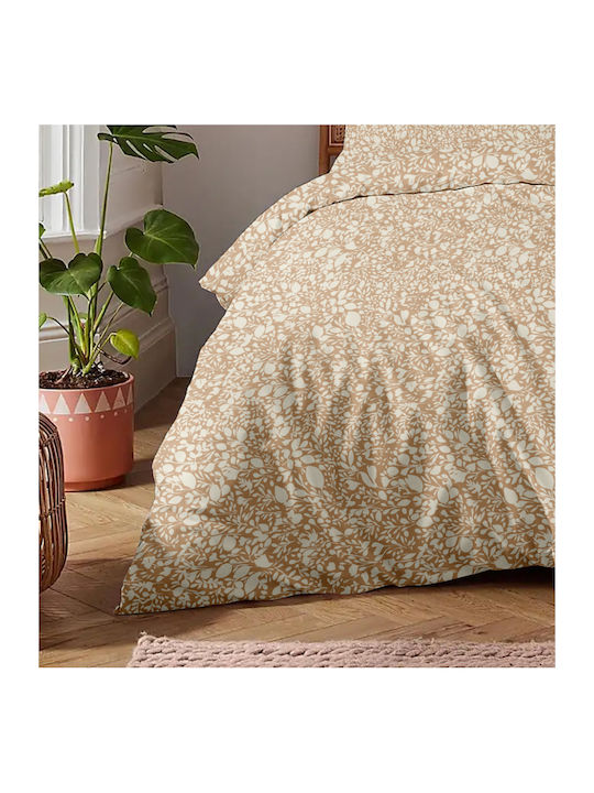 Cokitex Duvet Cover Flannel Queen 220x250 Primo Mocca