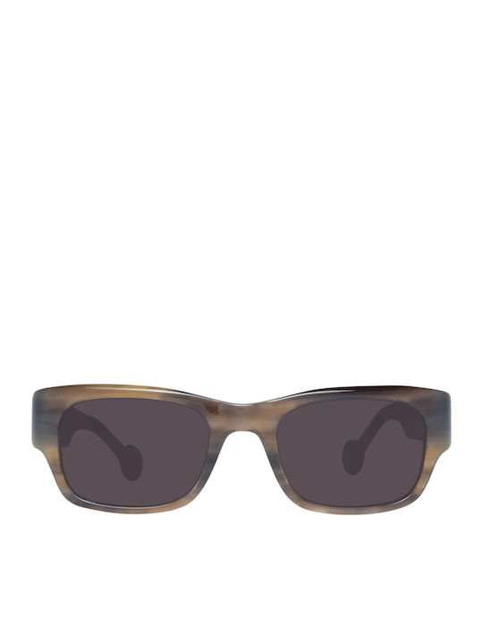 Hally&Son Unisex Sonnenbrille mit Rosa Kunststoff Gestell