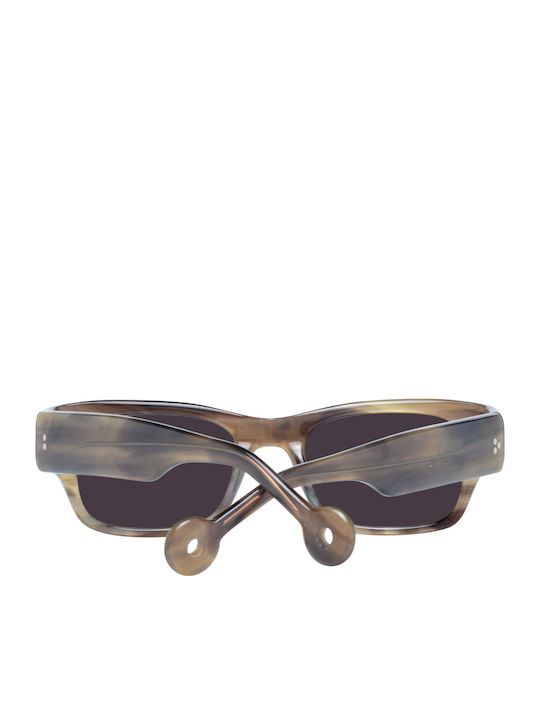Hally&Son Unisex Sonnenbrille mit Rosa Kunststoff Gestell