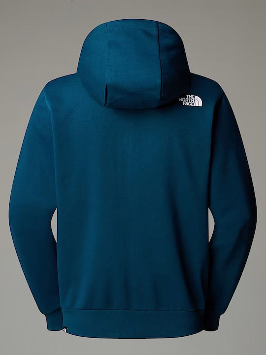 The North Face Simple Dome Midnight Petrol with Hood