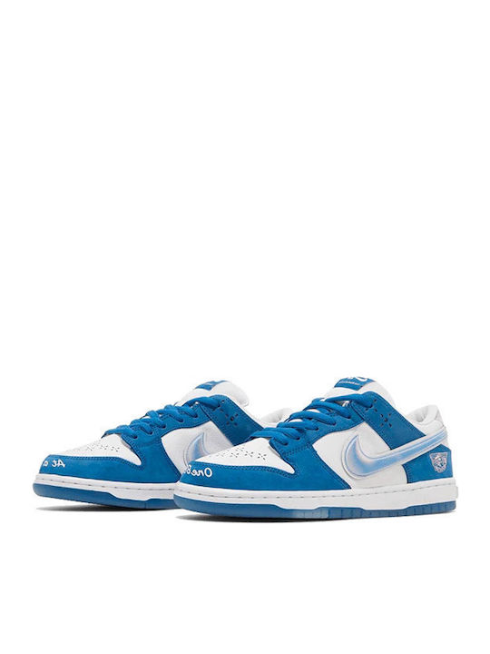 SB Dunk Low Born X Raised Sneakers Blue