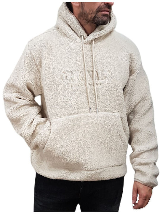 Jack & Jones Oatmeal, Ecru с Качулка