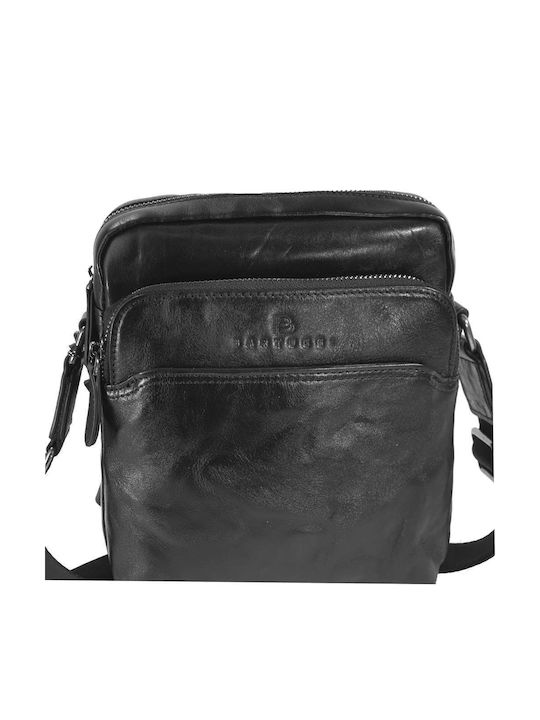 Bartuggi Leather Men's Bag Shoulder / Crossbody Black