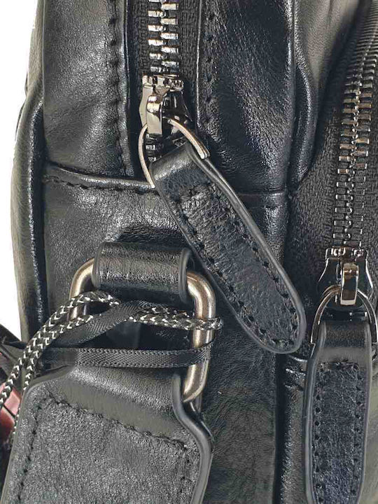 Leather Men's Bag Shoulder / Crossbody Black