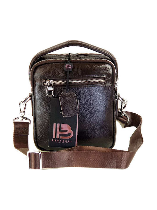 Leather Men's Bag Shoulder / Crossbody Brown