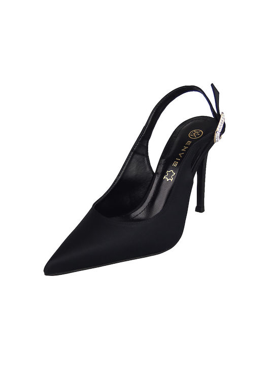 Envie Shoes Black Heels