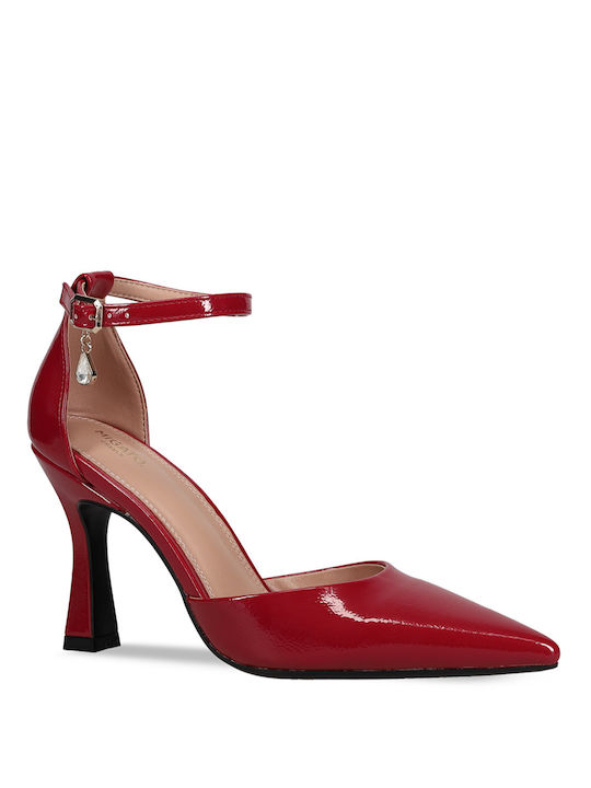 Migato Patent Leather Red Heels