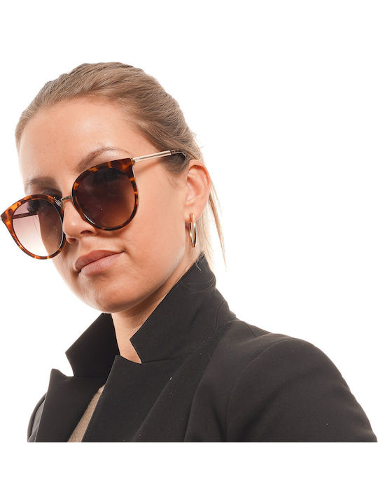 Guess Women's Sunglasses with Brown Tartaruga Frame and Brown Gradient Lens GF0324 52F