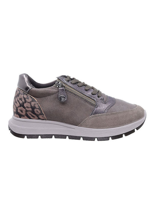 Imac Damen Sneaker Mud Brown