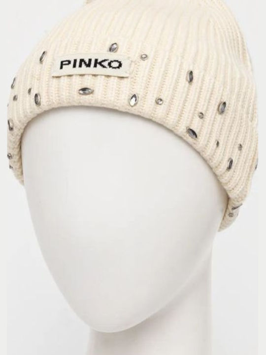 Serengeti Beanie Unisex Beanie Gestrickt in Beige Farbe