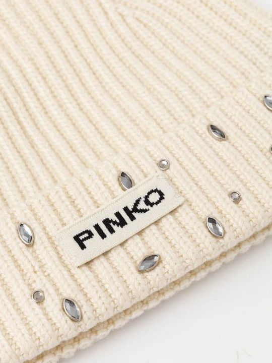 Serengeti Beanie Unisex Beanie Gestrickt in Beige Farbe