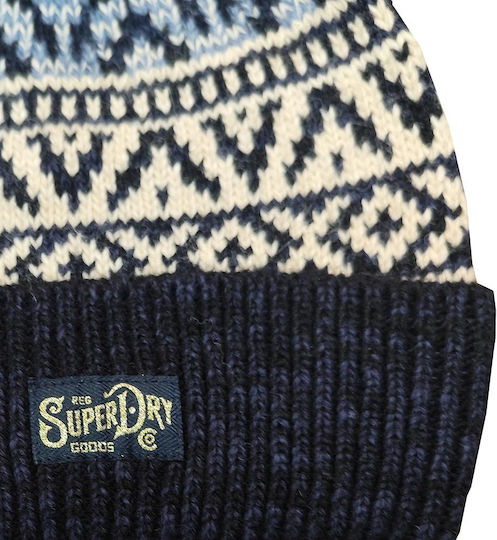 Beanie Γυναικείος Σκούφος Πλεκτός σε Εκρού χρώμα