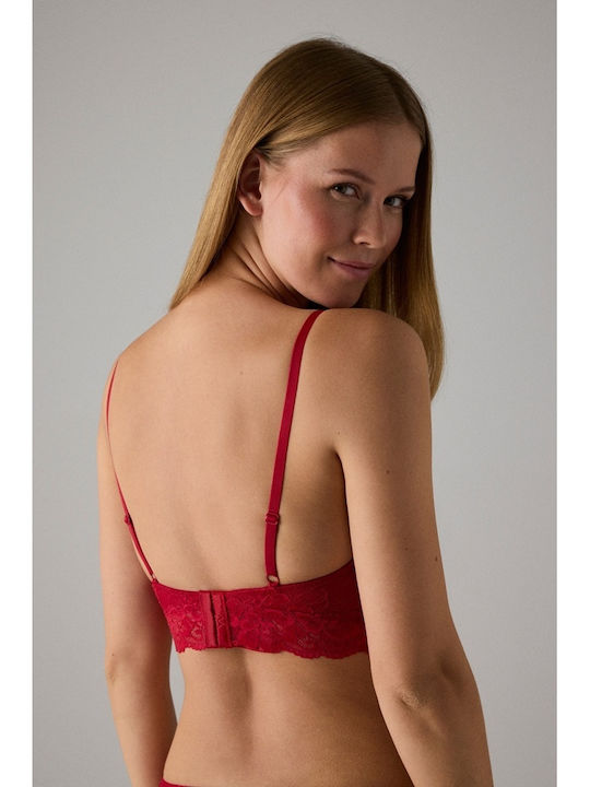 Ysabel Mora Bralette Sutien Roșu