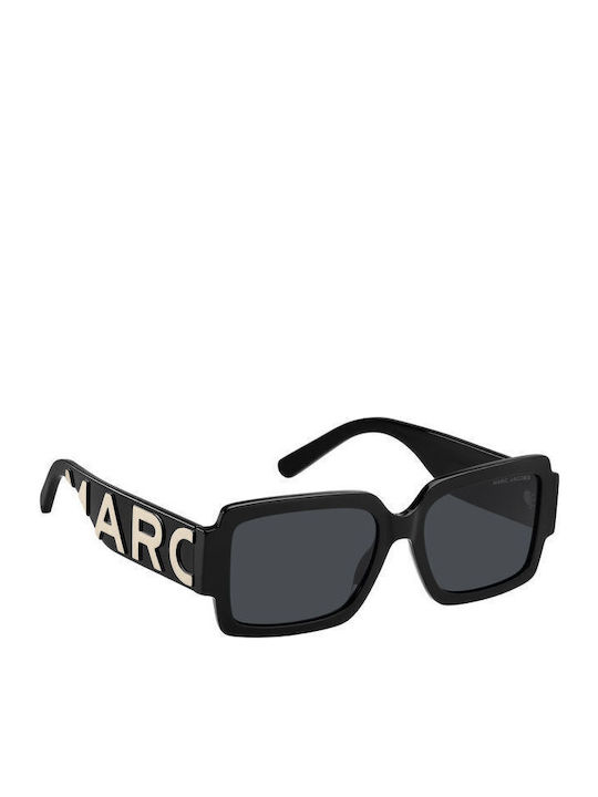 Marc Jacobs Unisex Ochelari de soare cu Negru Cadru și Negru Lentilă MARC 693/S 80S/2K