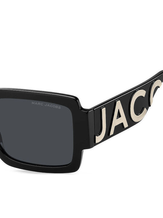 Marc Jacobs Unisex Ochelari de soare cu Negru Cadru și Negru Lentilă MARC 693/S 80S/2K