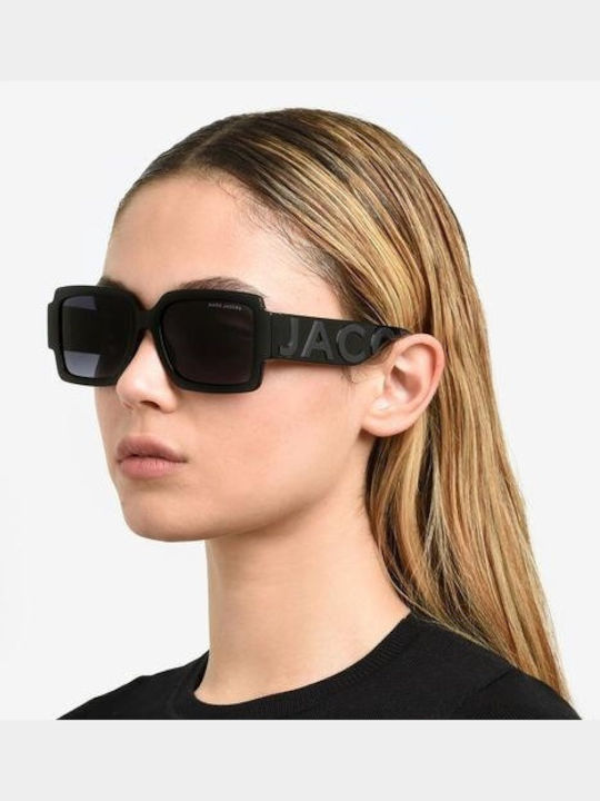 Marc Jacobs Unisex Ochelari de soare cu Negru Cadru și Negru Lentilă MARC 693/S 80S/2K