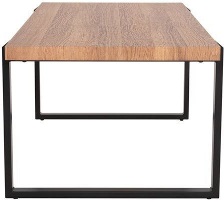 Rectangular Coffee Table Shaben Wooden Sonoma / Black L120xW60xH46cm.