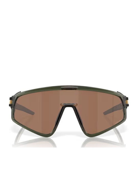 Oakley Prizm Γυαλιά Ηλίου Πράσινα με Κοκκάλινο Σκελετό Oakley Prizm Γυαλιά Ηλίου Πράσινα με Κοκκάλινο Σκελετό