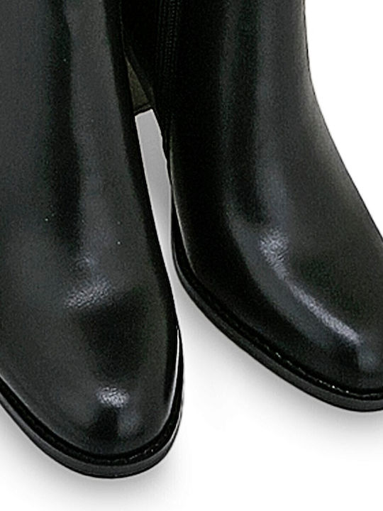Damenstiefel mit hohem Absatz Schwarz