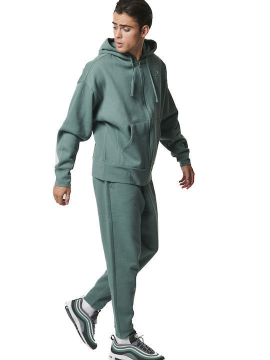 Body Action Sweatpants with Elastic Pine Green