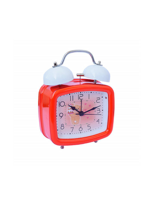 Puff Joy Kinderzimmer Dekorationsaccessoires Kinderuhr Zifferblatt Licht Knopf 16 X 12 Cm Liebes Bären Modell