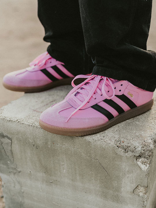 Adidas X Messi Samba Miami Sneakers Pink