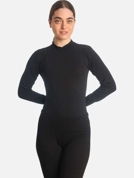 Frauen Bodysuit Black