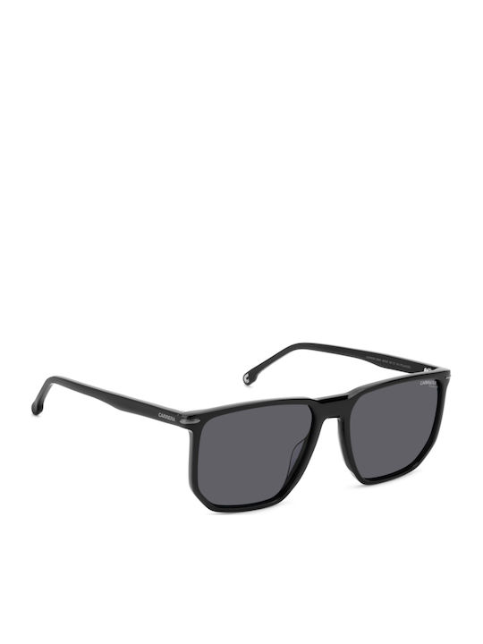 Carrera Herren Sonnenbrille mit Schwarz Kunststoff Gestell und Schwarz Linse 329/S 08A/M9